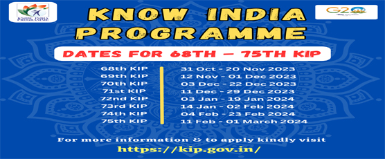 68th-75th Know India Programme