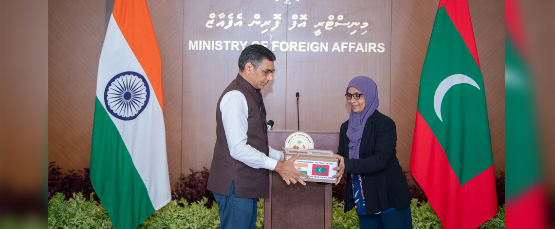 Handover of Anti-TB Medicines to the Ministry of Health of the Republic of Maldives 4 June, 2023