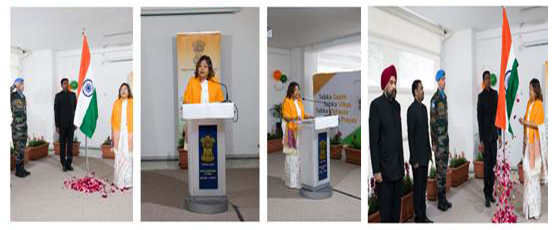 High commission of India, celebrated the 74th Republic Day of India with the National Flag hoisting ceremony at the High Commission of India, Nicosia. (26 January 2023)